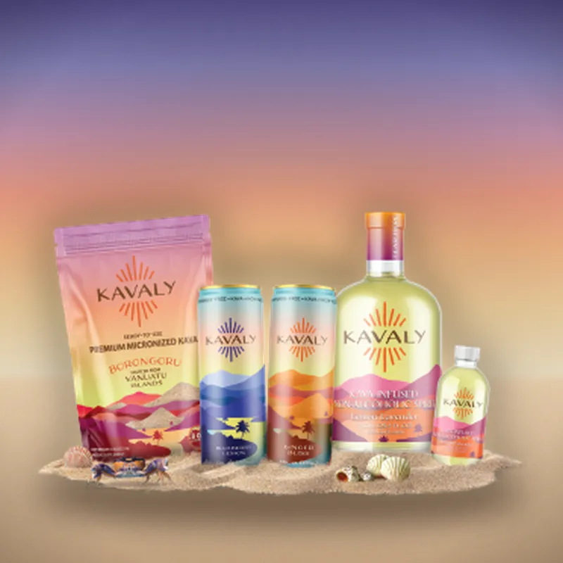 Kavaly · Kava Beverages & Powder