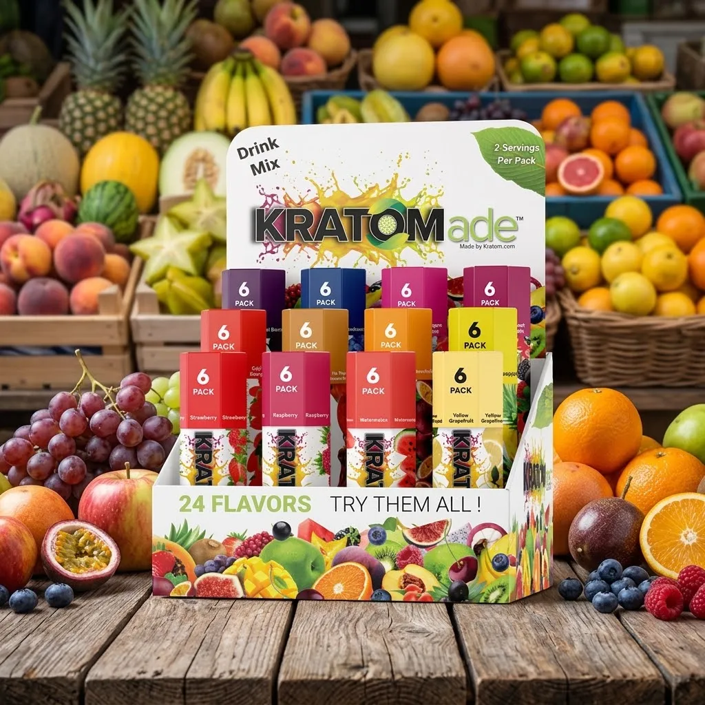 Kratomade Drink Mix · 24 Flavors