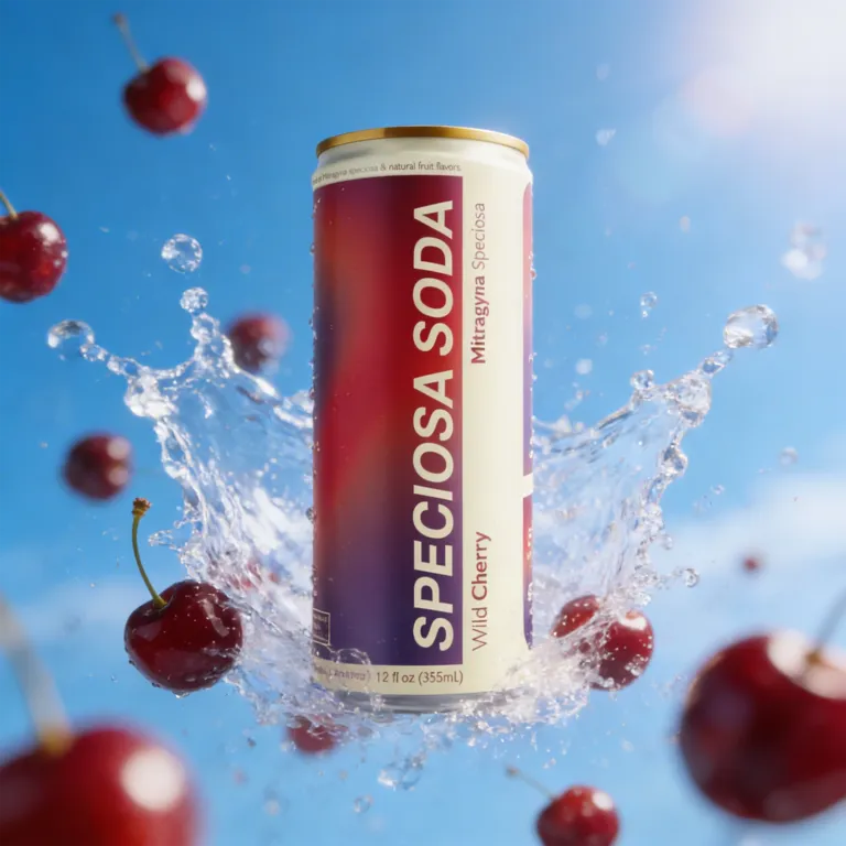 Speciosa Soda · Wild Cherry
